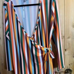 NWT - ASOS Wrap Dress (US 14)